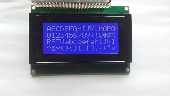 LCD1604液晶屏藍膜字符點陣液晶顯示屏(模塊)5V控制器KS0066